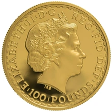 2002 One Ounce Proof Britannia Gold Coin