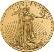 2012 American Eagle Gold Coin 1oz