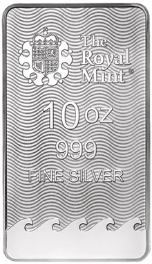 10oz Silver Bar Britannia Minted