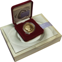 1999 Proof £5 Gold Crown Coin Diana Princess of Wales Memorial Boxed