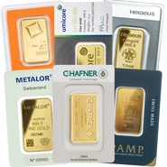 1oz Gold Bars Best Value