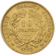 1850 10 French Francs - Ceres A