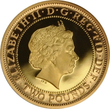 2008 Proof £2 Gold Coin London Olympic Handover Ceremony Boxed