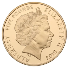 2010 Proof Gold Crown £5 Coin Royal Engagement William and Catherine Boxed