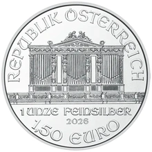2026 Austrian Philharmonic Silver Coin 1oz