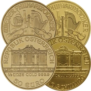 Half Ounce Gold Austrian Philharmonic