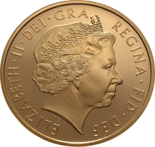 2011 Proof Gold £5 Coin Quintuple Sovereign HRH Prince Philip