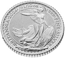 2026 Britannia 1/10oz Silver Coin