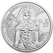 2023 1oz Ra Sierra Leone Egyptian Gods Silver Coin