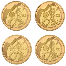 2002 £2 Two Pound Proof Gold Coin Set Commonwealth Games Collection Boxed