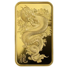 PAMP 1oz 2024 Year of the Dragon Gold Bar
