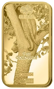 PAMP 1oz 2022 Year of the Tiger Gold Bar