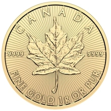 2024 MapleGram 25 x 1 Gram Gold Coins