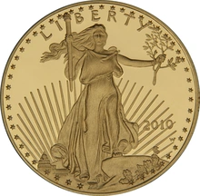 2010 Proof American Eagle Gold Coin 1oz