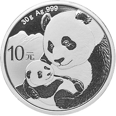2019 30g Chinese Panda Silver Coin