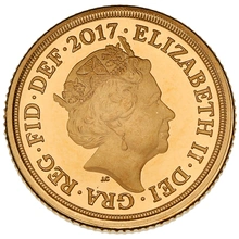 2017 Proof Quarter Sovereign