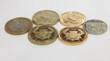 1995 Two Pound Proof Gold Coin:  Peace Dove WWII: no box or cert