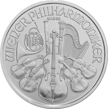 2017 1oz Austrian Philharmonic Silver Coin