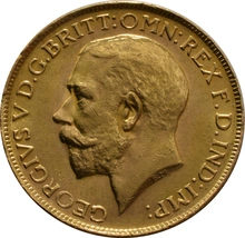 1927 Gold Sovereign - King George V - SA