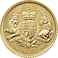 2020 1/10oz Royal Arms Gold Coin