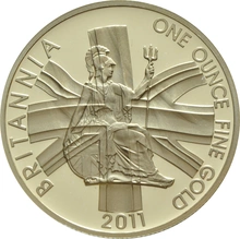 2011 Proof Gold Britannia One Ounce Coin