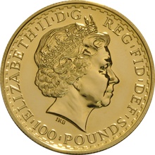 2001 Gold Britannia One Ounce Coin