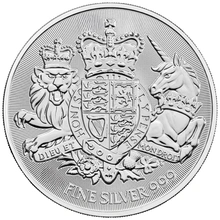 2025 Royal Arms Silver Coin 1oz