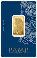 PAMP 1/2oz Gold Bar Minted