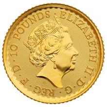 2023 Queen Elizabeth II Britannia Tenth Ounce Gold Coin