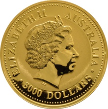 1kg Gold Australian Year of the Pig 2007