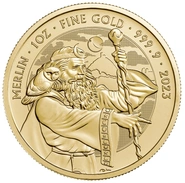 2023 Merlin Myths & Legends 1oz Gold Coin