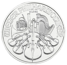 2021 Austrian Philharmonic Silver Coin 1oz