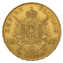 100 French Francs - Laureate Head