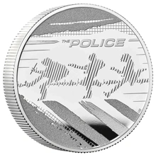 2023 Proof 2oz The Police Silver Coin Music Legends Boxed