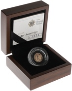 2012 Boxed Quarter Sovereign Gold Proof Coin
