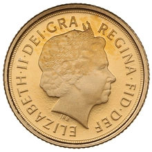 2010 Proof Quarter Sovereign