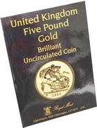 Brilliant Uncirculated Gold 1984 Five Pound Sovereign