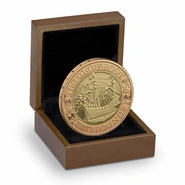 2011 Proof £2 Gold Coin Mary Rose Boxed