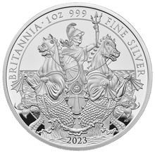 2023 Britannia 1oz Silver Proof Coin Boxed