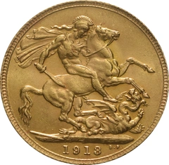 1913 Gold Sovereign Coin George V