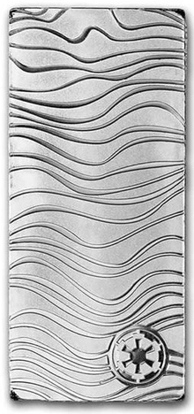 2024 1oz Star Wars Silver Bar (Coin) Mandalorian Beskar
