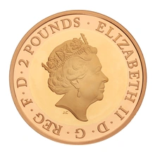 2016 Proof £2 Coin Gold Double Sovereign The Army