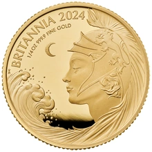 2024 Britannia Three-Coin Gold Proof Set Boxed