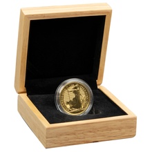Oak Gift Box - 1oz Gold Coin 33mm