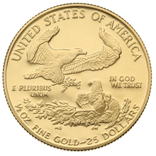1987 Proof 1/2oz American Eagle Gold Coin MCMLXXXVII