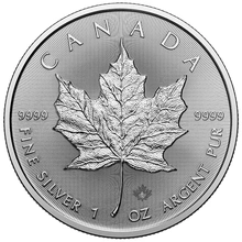 2025 Canadian Silver Maple Leaf Coin 1oz