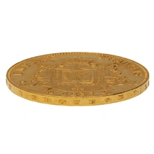 1857 50 French Francs Gold Coin Napoleon III A