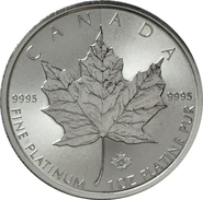 2016 1oz Platinum Maple