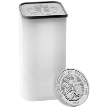 2024 Tudor Dragon - Tudor Beasts 2oz Silver Coin