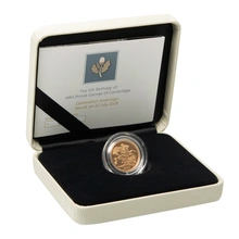 2018 Gold Sovereign 5th Birthday of Prince George SOTD Boxed